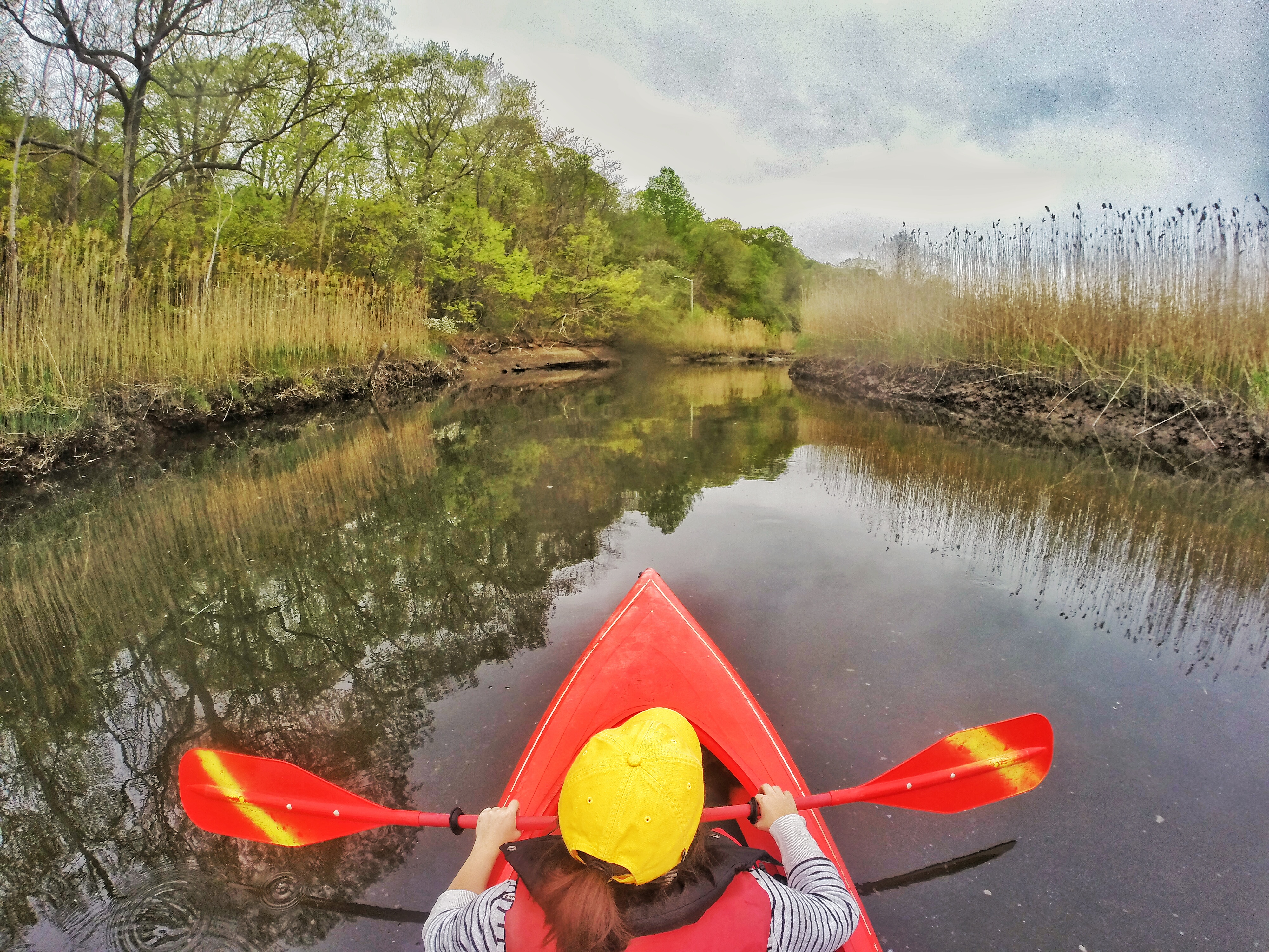 Kayaking the Nissequogue River