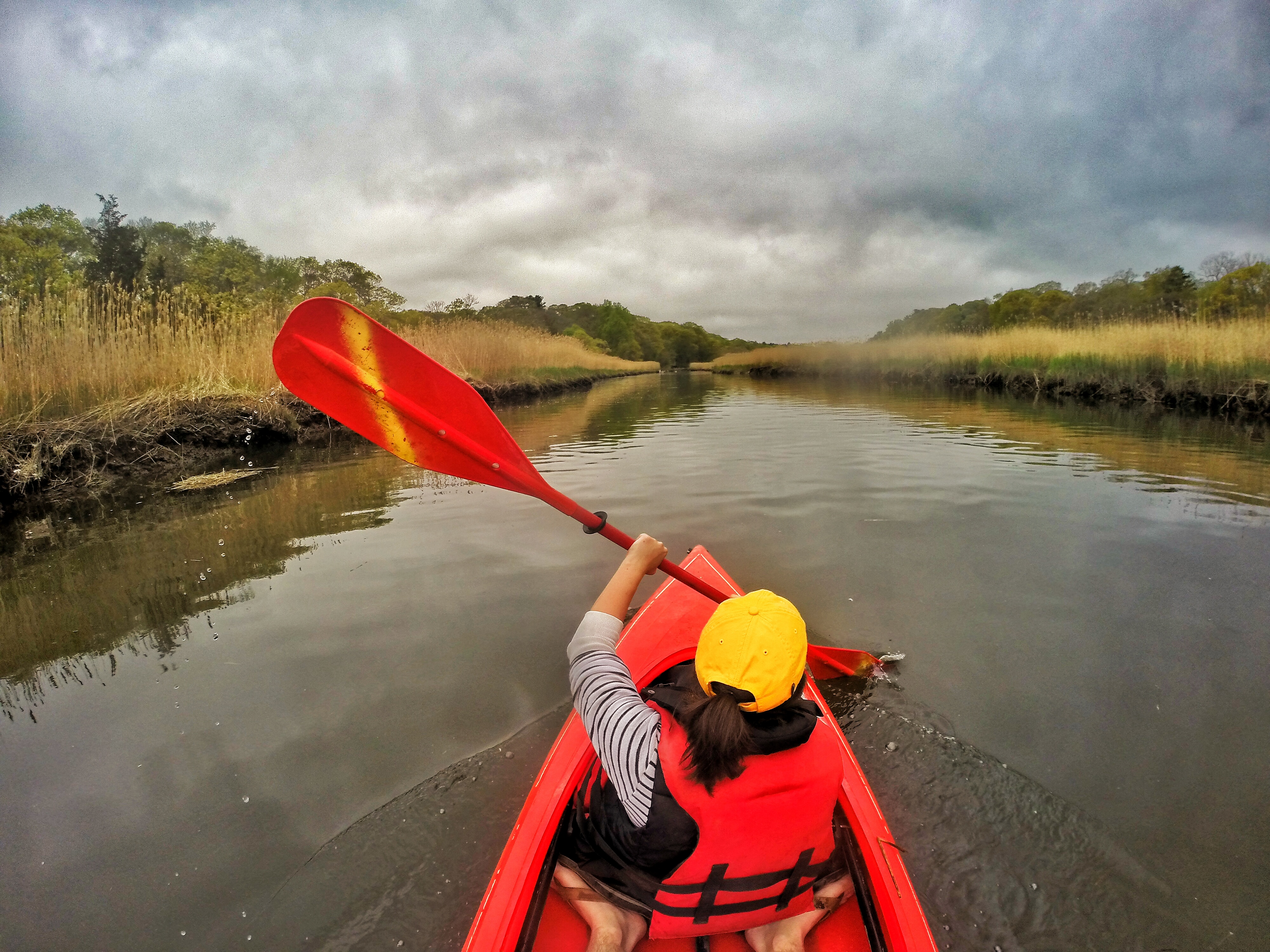 Kayaking the Nissequogue River