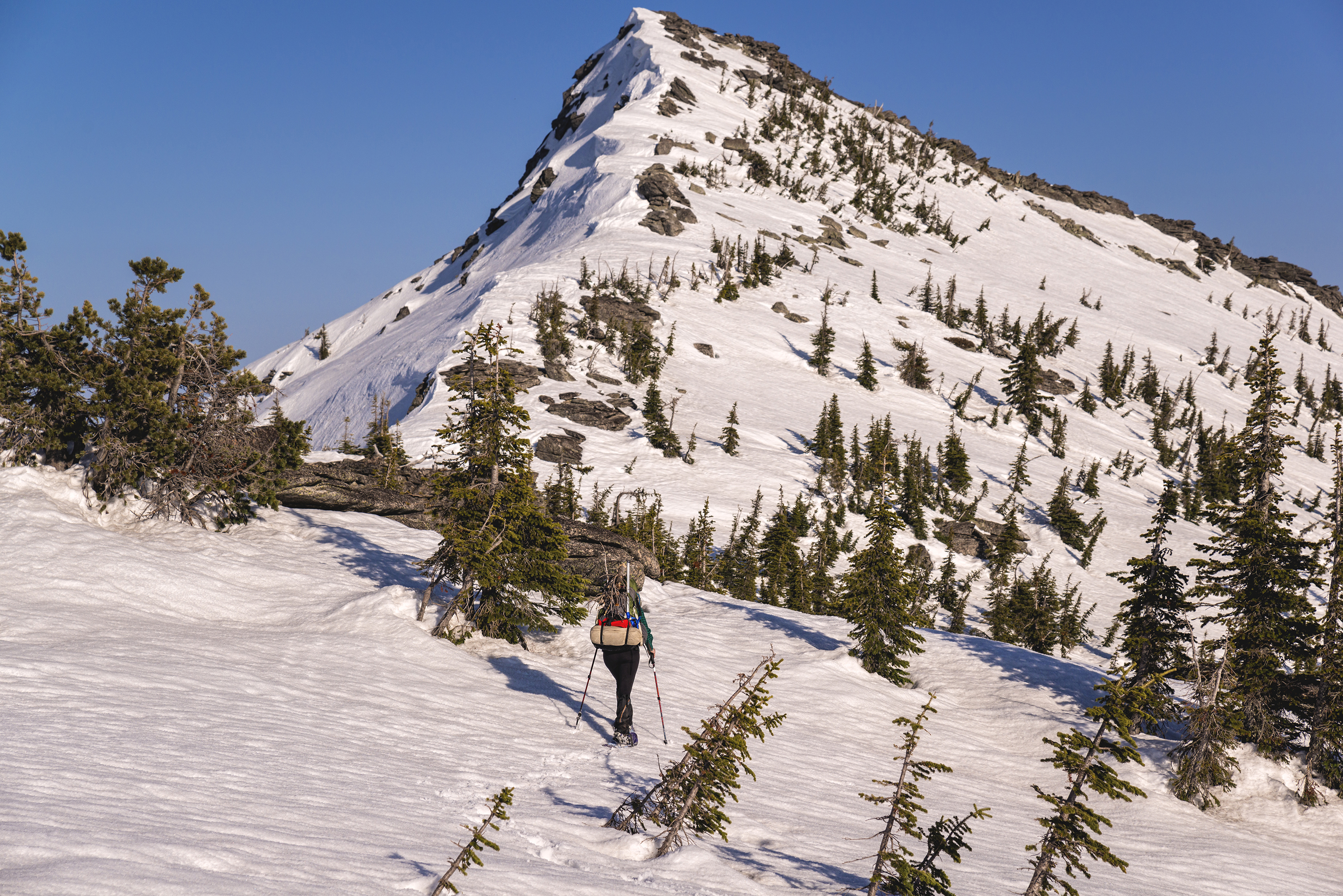 Winter Backpack on Mt. Roothaan