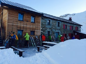 Ski Touring Punta Galisia from the Rifugio Benevolo