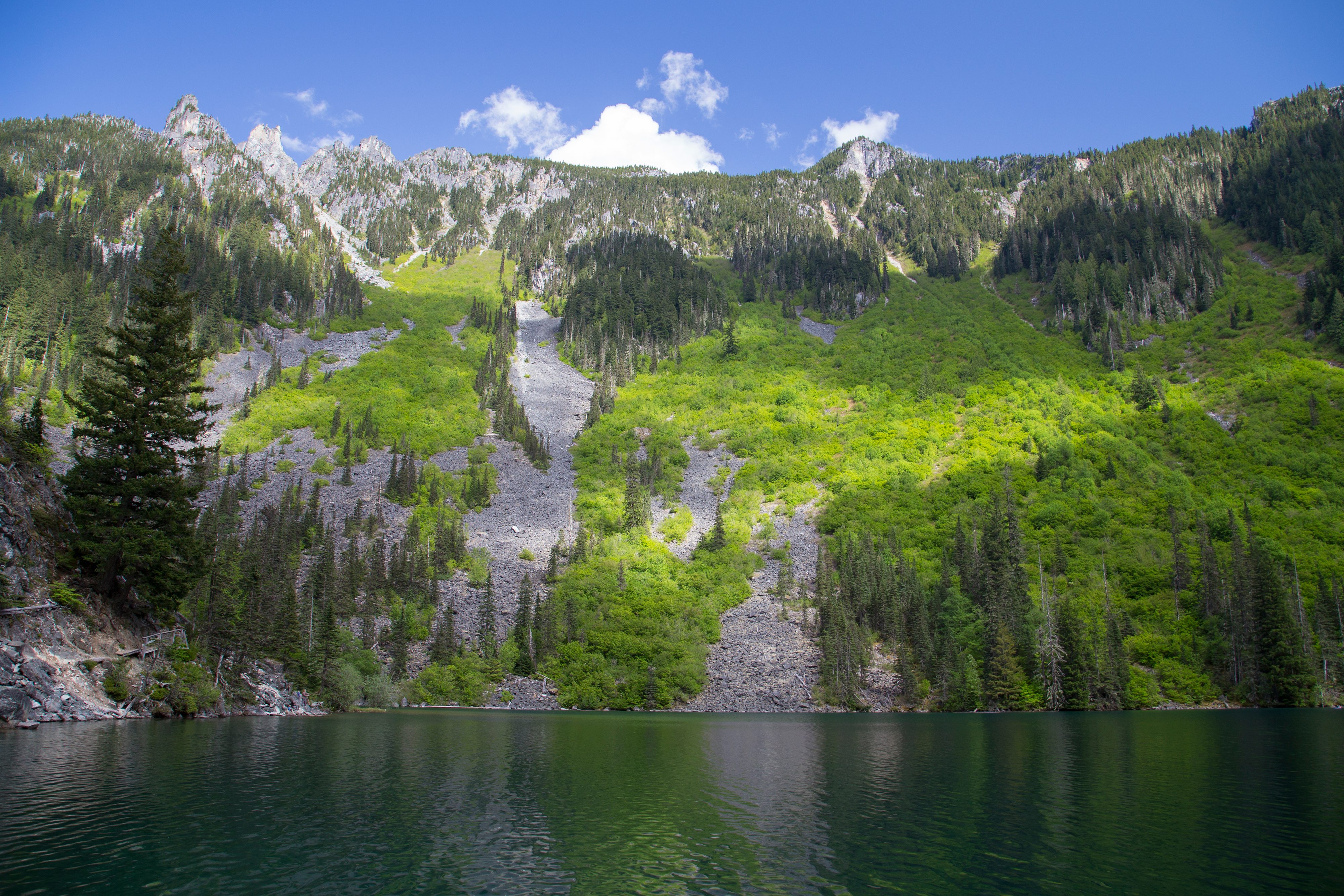 Hike to Lindeman & Greendrop Lakes