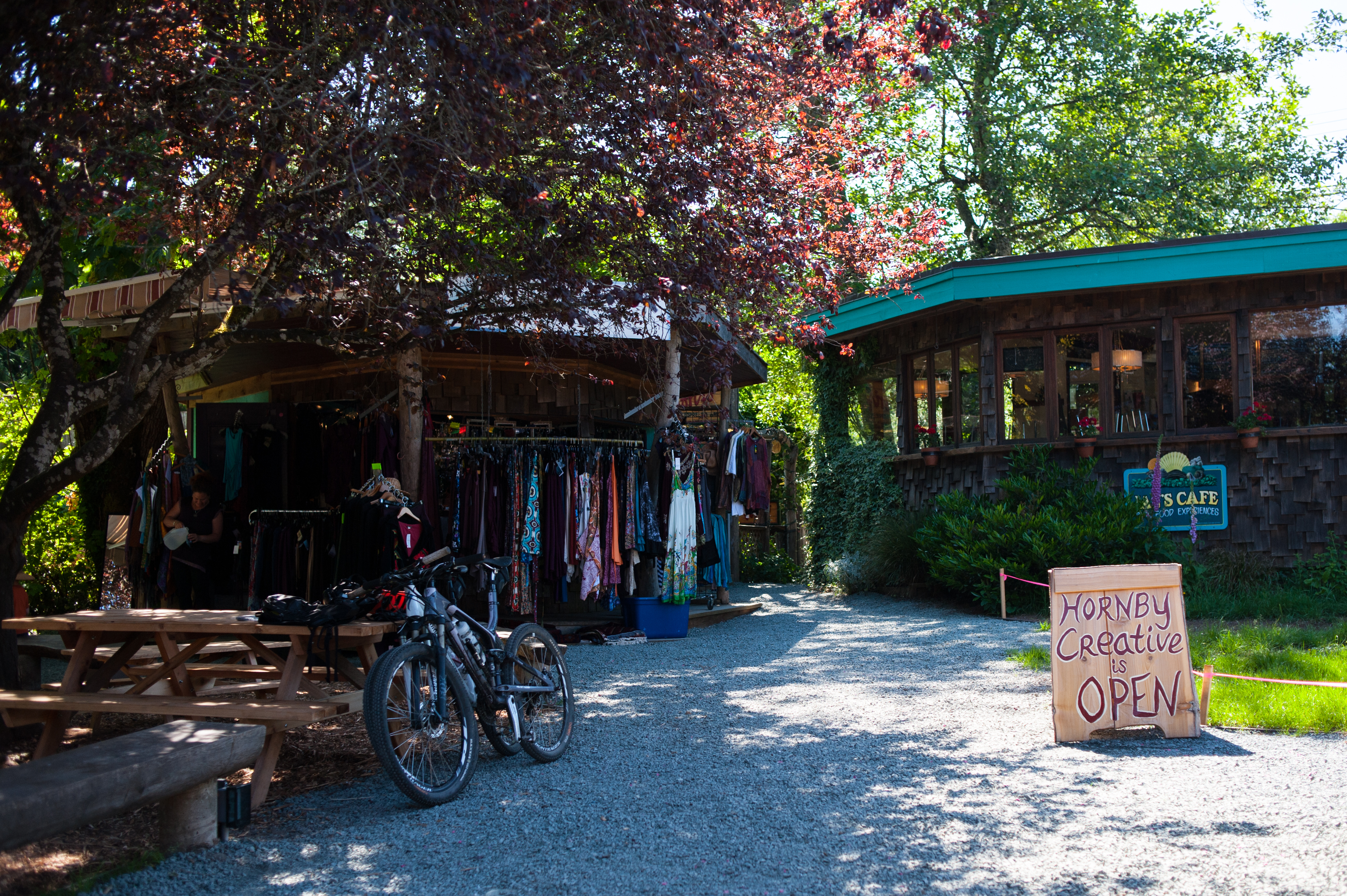 Mountain Biking Hornby Island