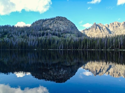 Backpack Square Top Mountain , Green River Lakes Campground