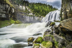 Upper and Lower Mesa Falls Loop