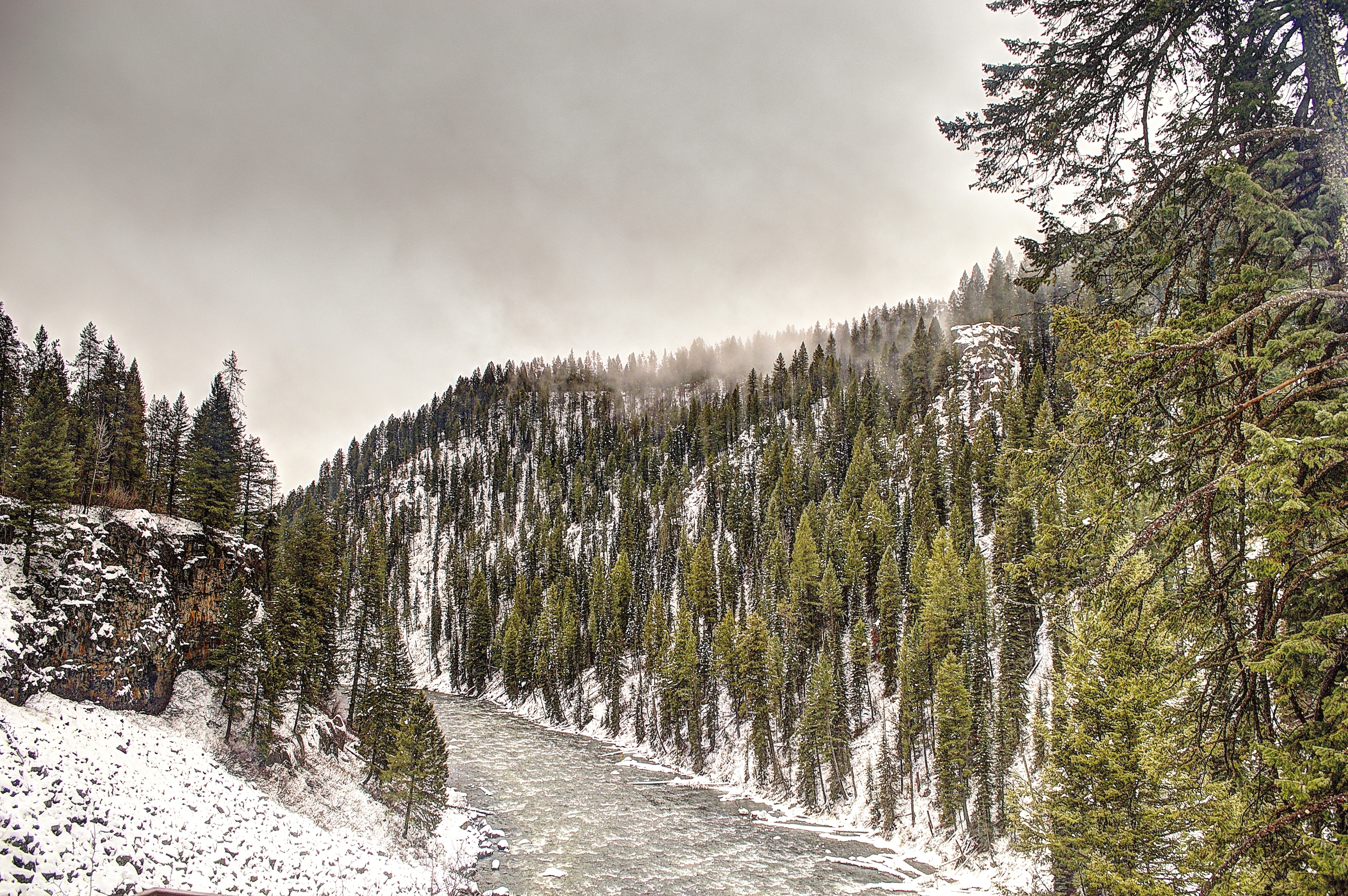Upper and Lower Mesa Falls Loop