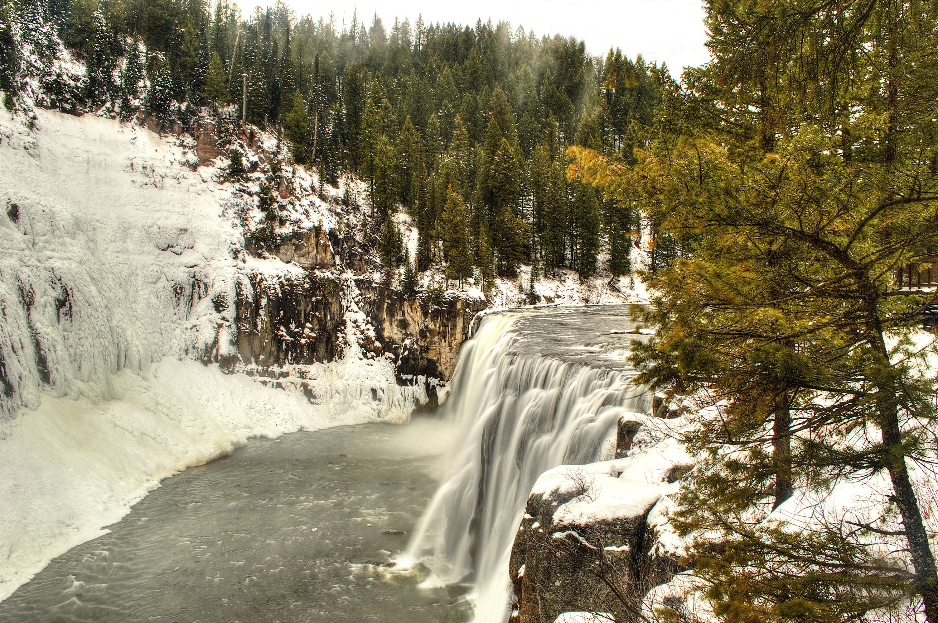 Upper and Lower Mesa Falls Loop