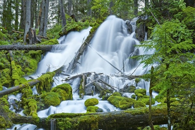 Hike to Clearwater Falls, Clearwater Falls Parking Area