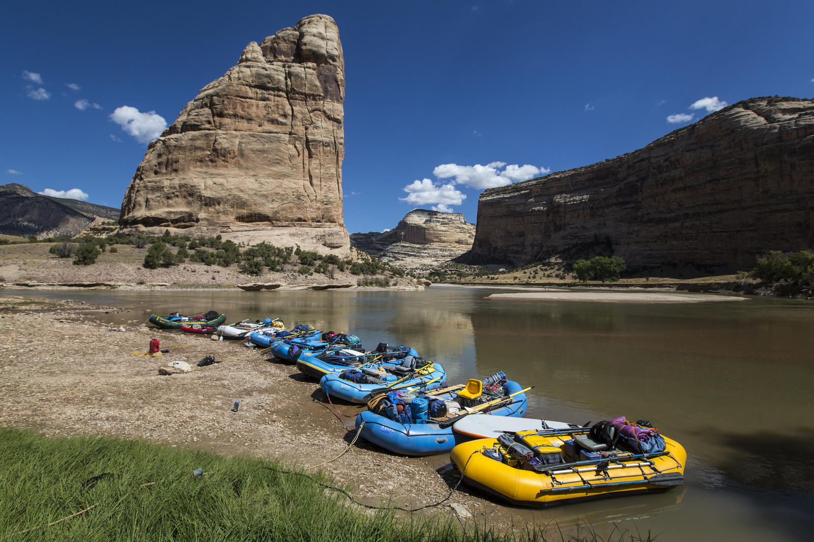 Float the Yampa River through Dinosaur National Monument