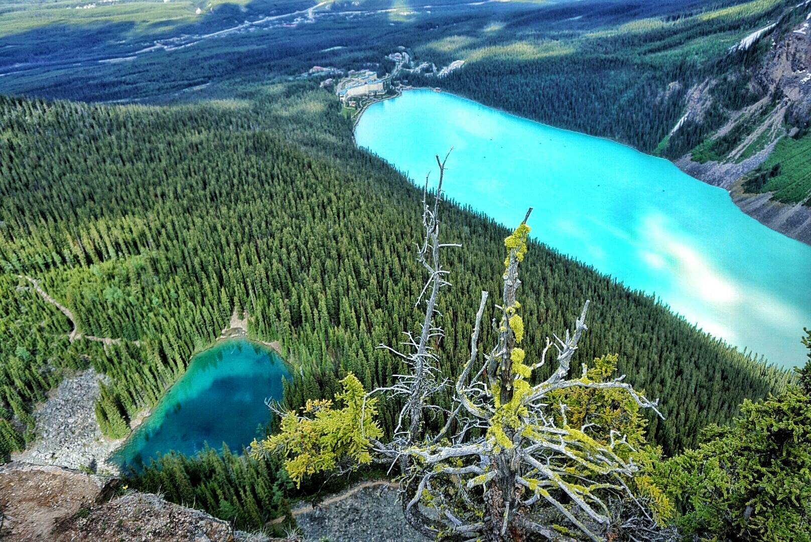 Plain of Six Glaciers