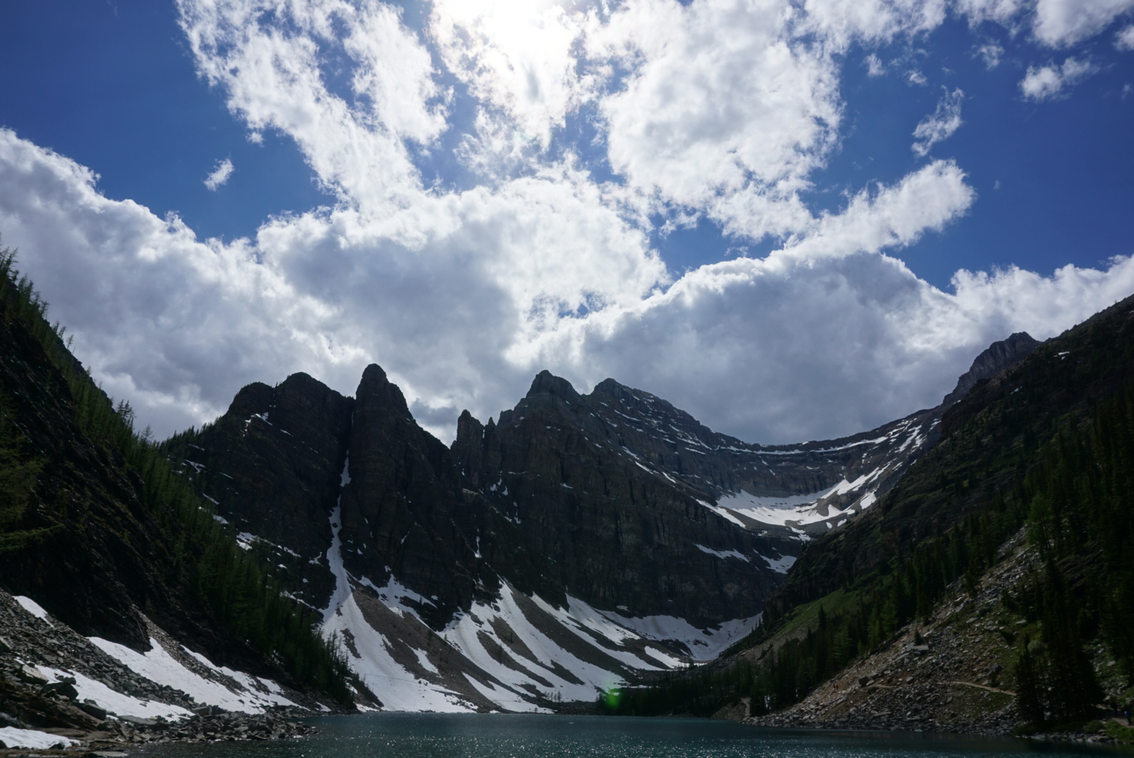 Plain of Six Glaciers