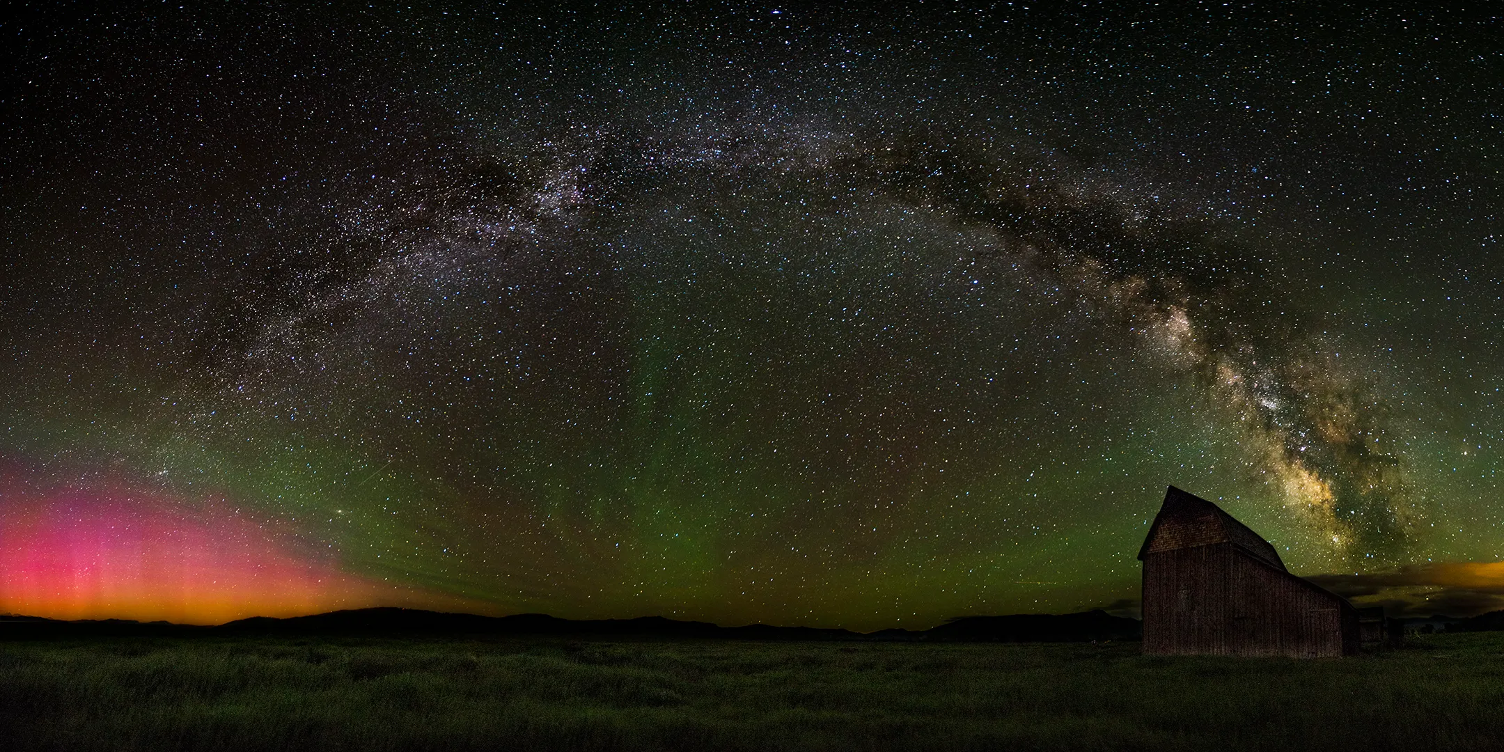 Night Photography at Mormon Row