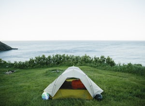 Camping at Meat Cove