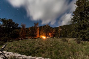 Camping at Lost Park Campground