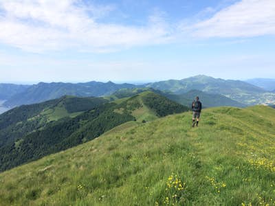 Hike to Rifugio Venini from Menaggio.