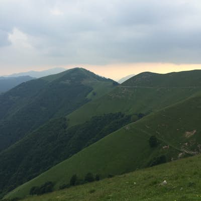 Hike to Rifugio Venini from Menaggio.