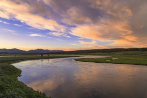 Capture the Sunset on the Yellowstone River