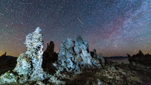 Explore the Mono Lake Tufas under the Milky Way 