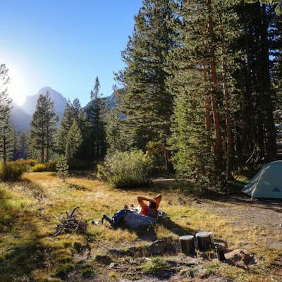 John Muir Trail: Camping at Lake Ediza Junction