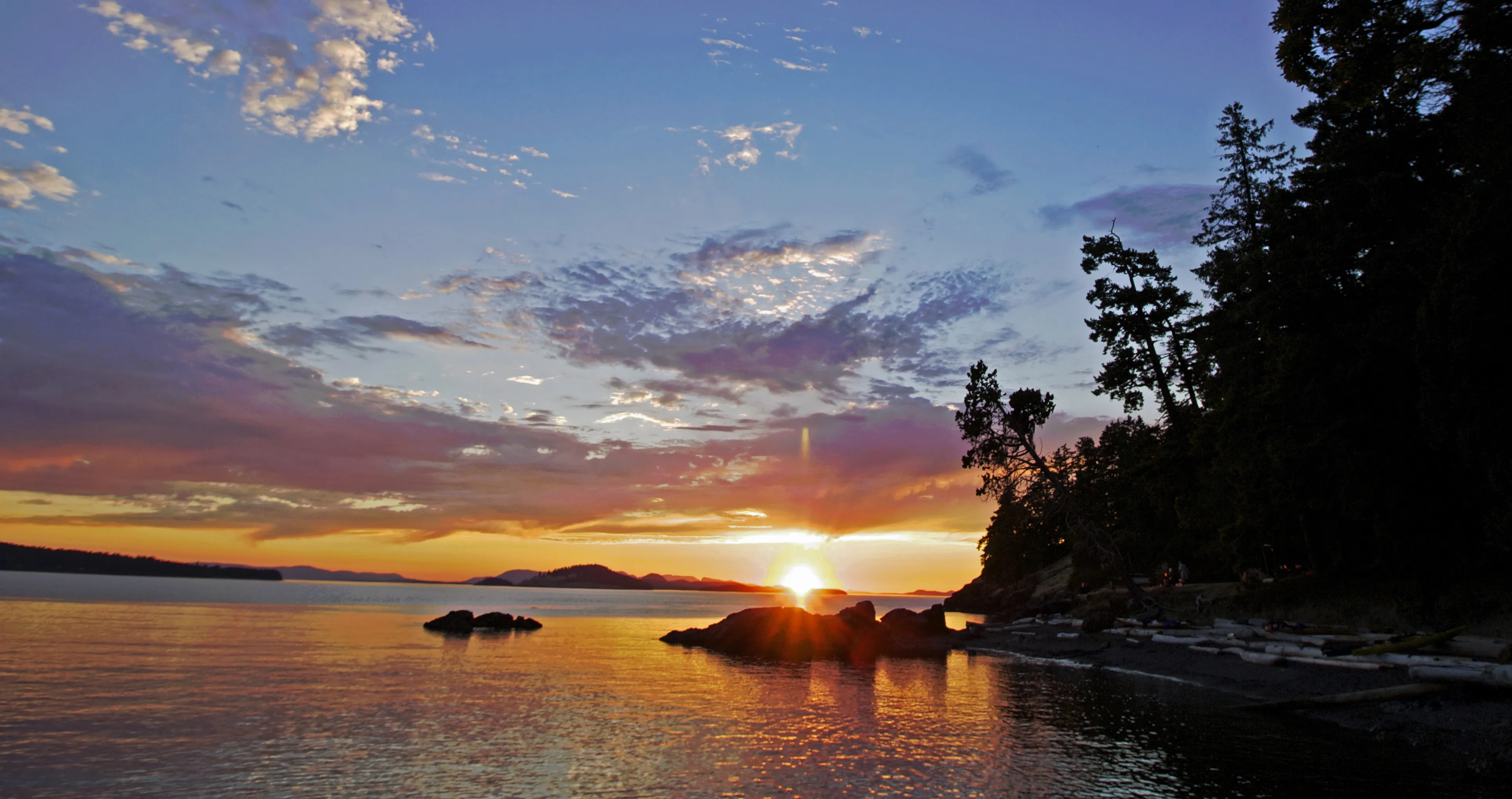 Kayak Camp on Jones Island