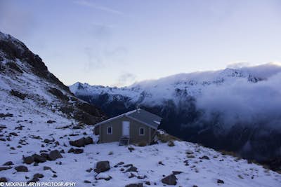 Mountaineering: Temple Basin in New Zealand 