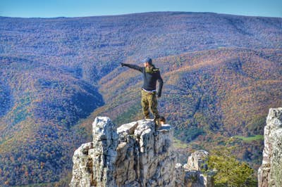 Backpack the North Fork Mountain Trail & Chimney Top