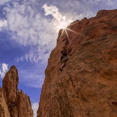 Climb and Hike in the Garden of the Gods