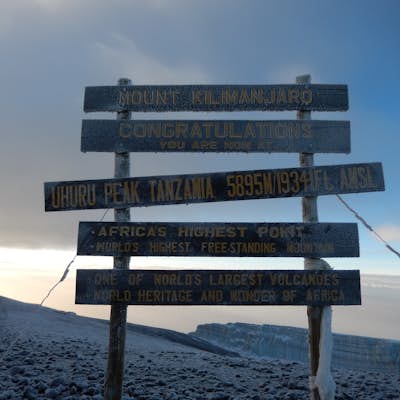 Summit Mt. Kilimanjaro via the Lemosho Route