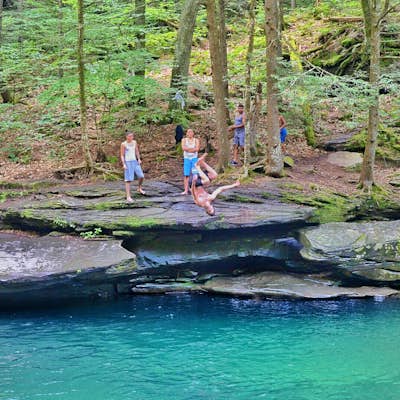 Spend the day at Peekamoose Blue Hole