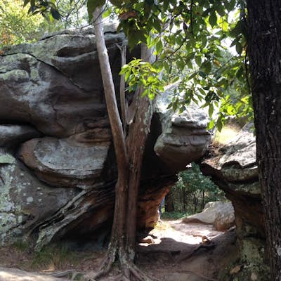 Backpack the Garden of the Gods Wilderness in Shawnee National Forest