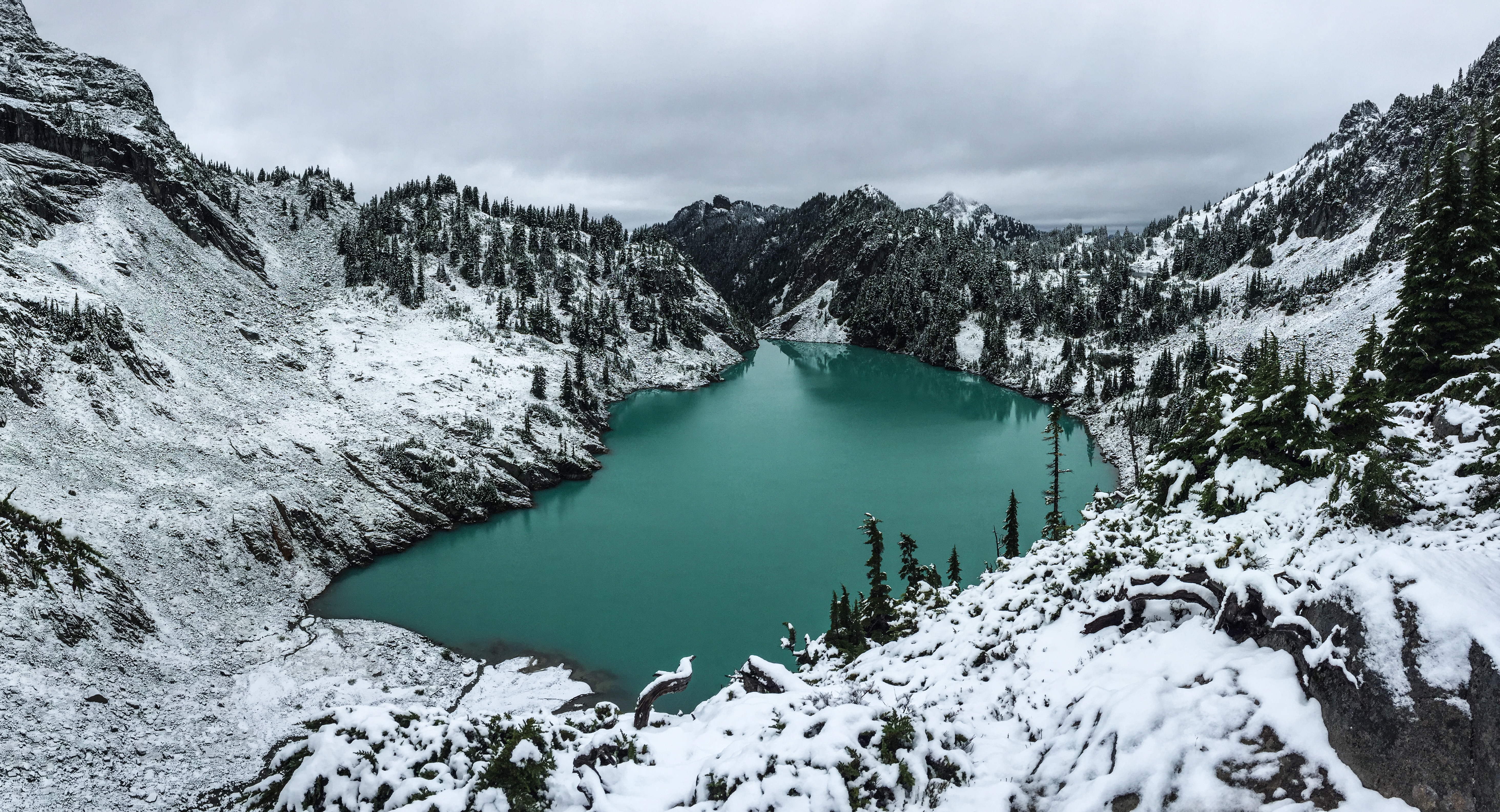 Winter Backpack to Jade Lake