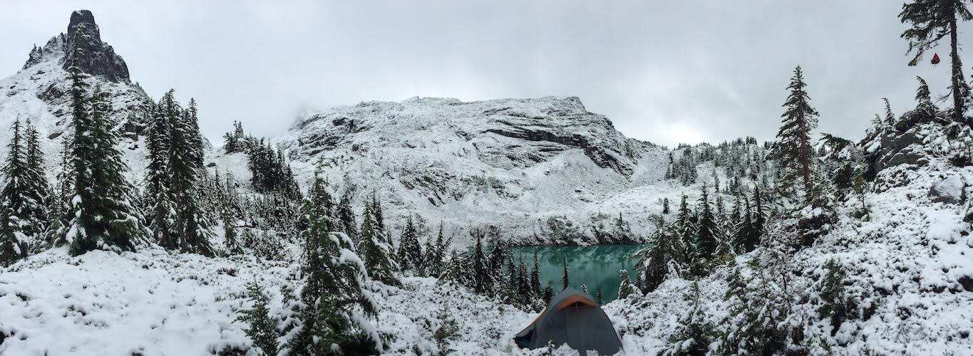 Winter Backpack to Jade Lake