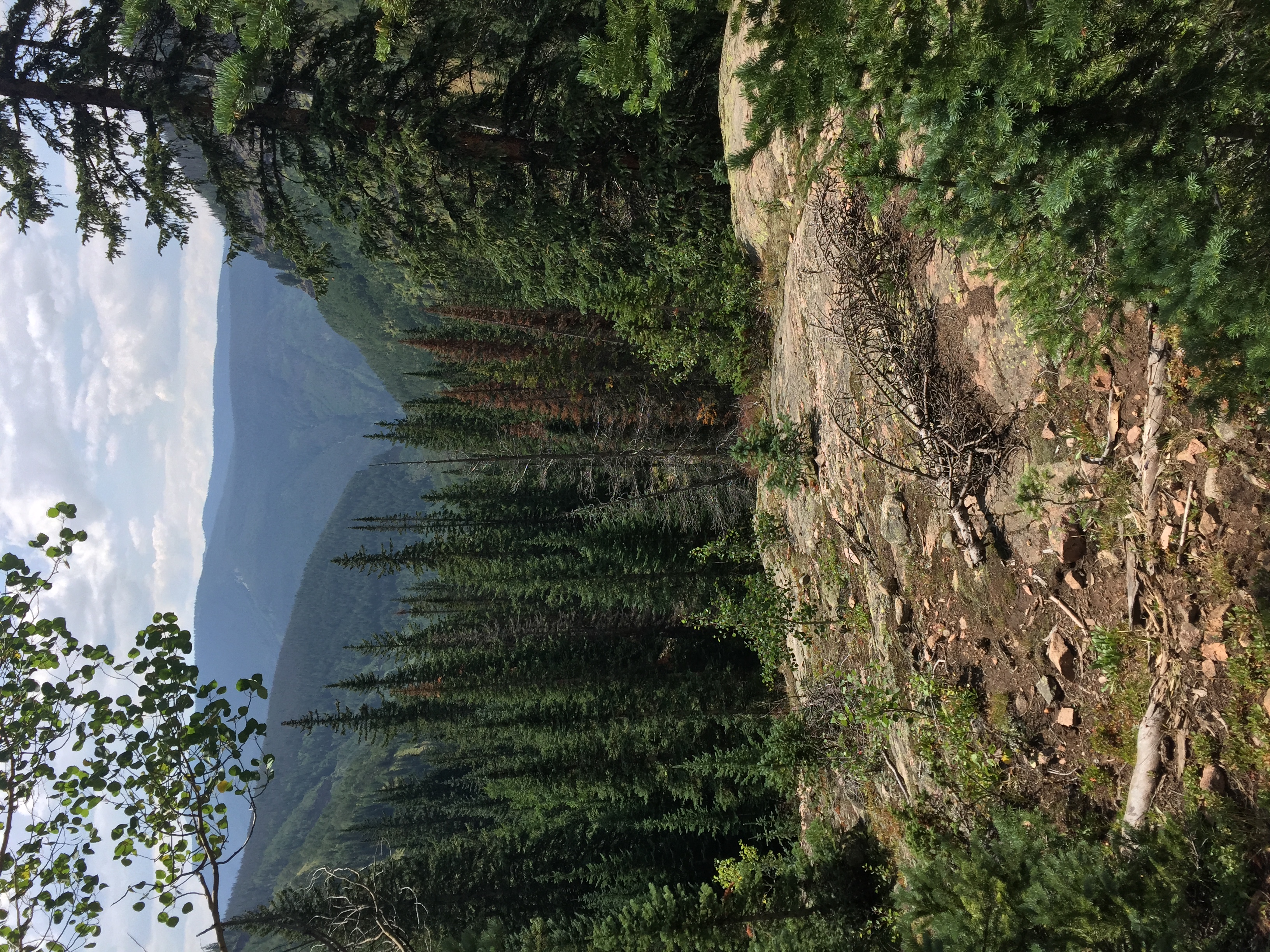 Booth Falls and Booth Lake
