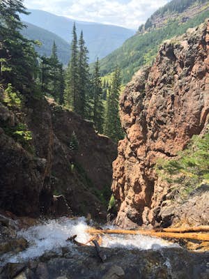 Hike to Booth Falls and Booth Lake, CO