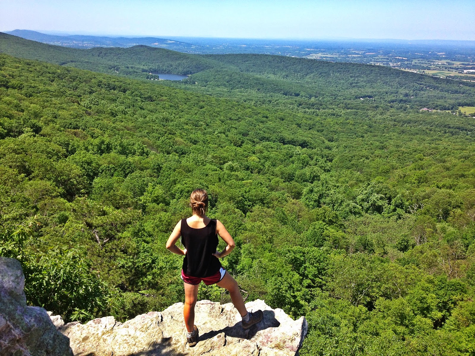 Annapolis Rock and Black Rock Cliff via Appalachian Trail