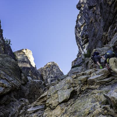 Climb to the Summit of Liberty Bell via the Beckey Route (5.6)