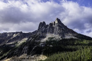 Climb to the Summit of Liberty Bell via the Beckey Route (5.6)