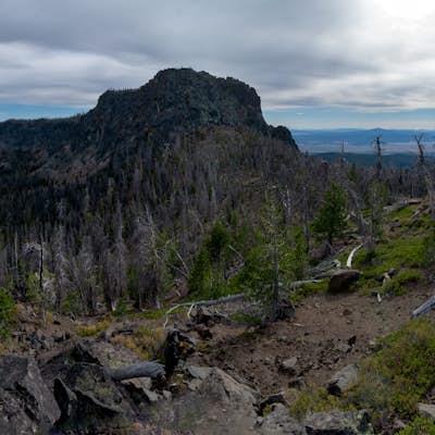 Backpacking to Blue Lake in Gearhart Mountain Wilderness