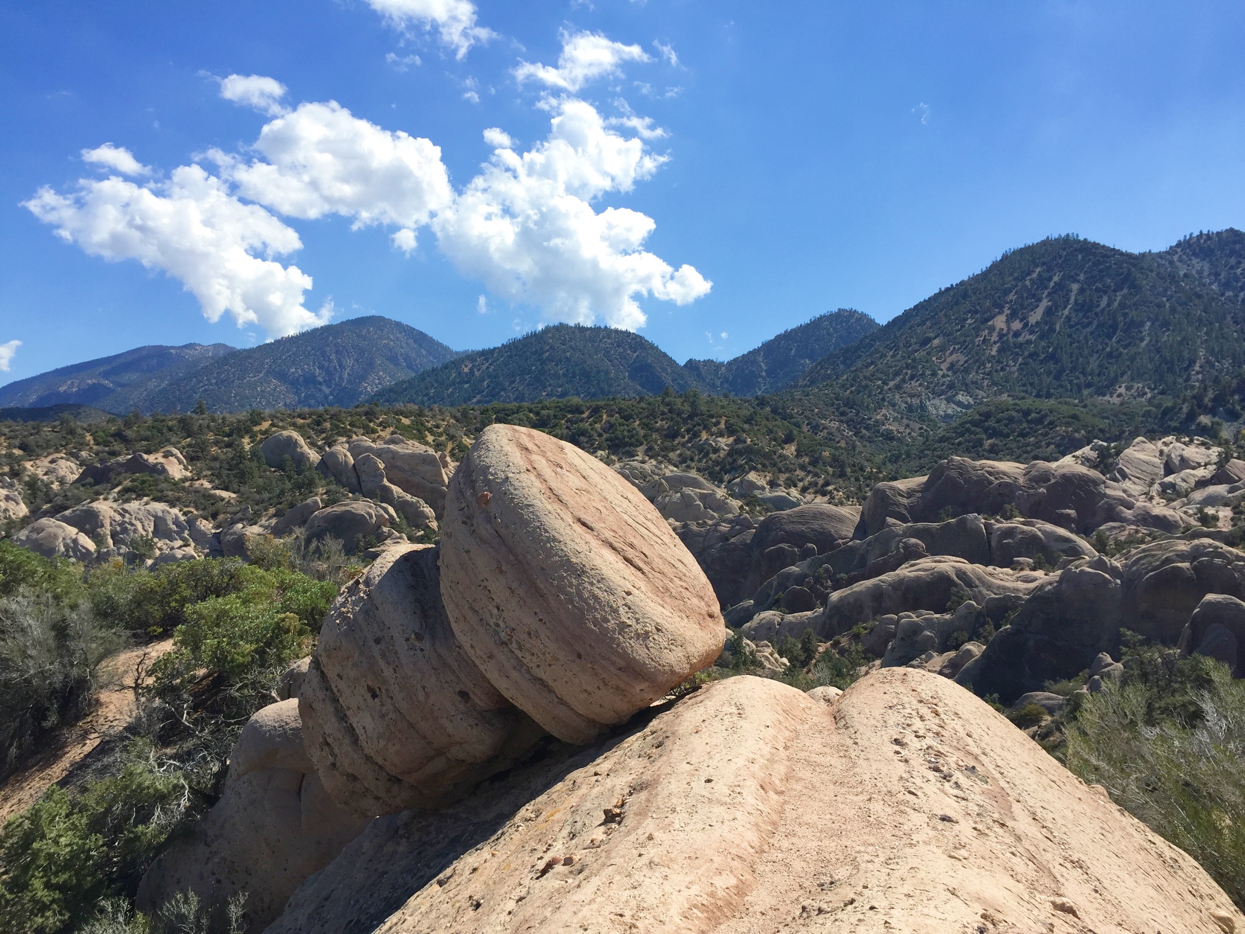 Devil's Punchbowl and Devil's Chair , Pearblossom, California