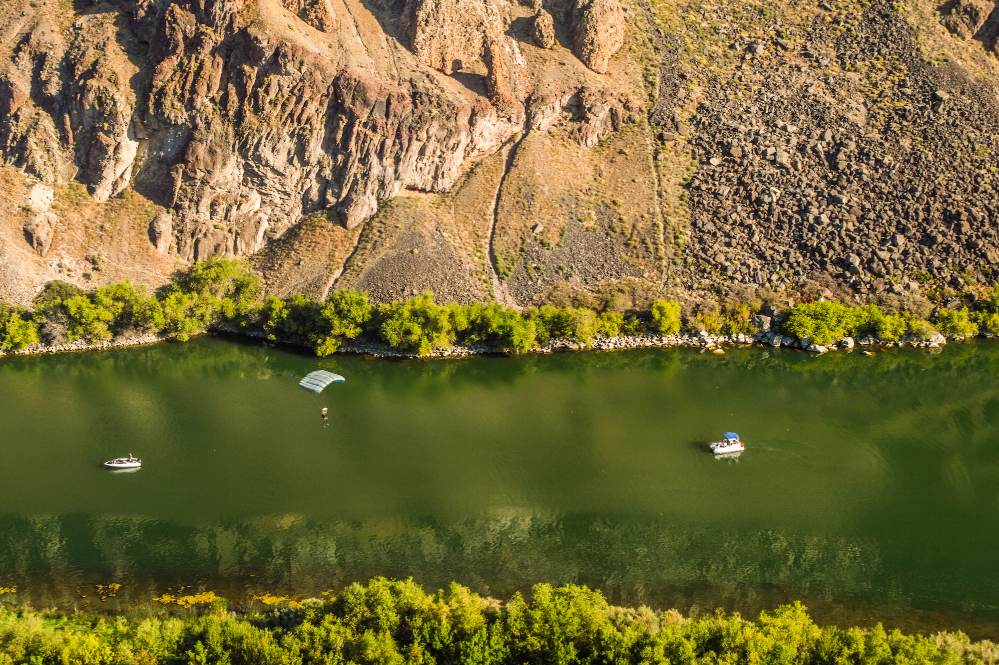 Perrine Bridge and Perrine Coulee Falls
