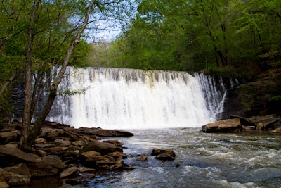 Hike to the Roswell Mill Ruins via Vickery Creek Trail, Vickery Creek ...