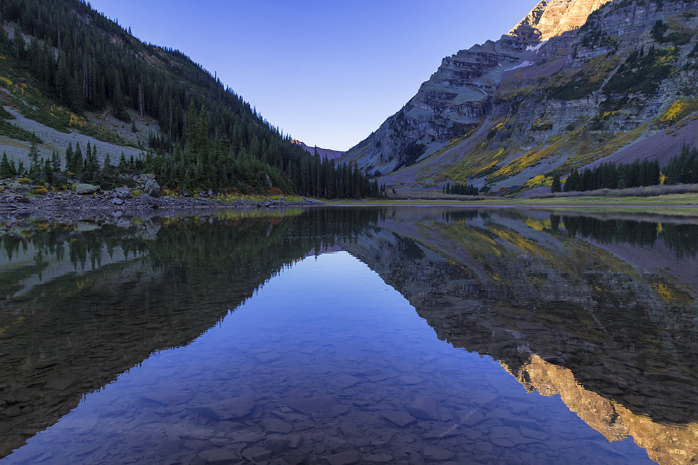 Crater Lake via Maroon-Snowmass Trail