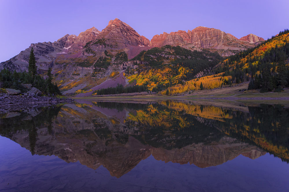 Crater Lake via Maroon-Snowmass Trail