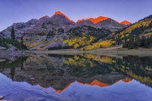 Crater Lake via Maroon-Snowmass Trail