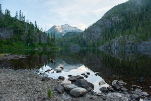 Hike to Cream Lake, BC, Comox-Strathcona D, British Columbia