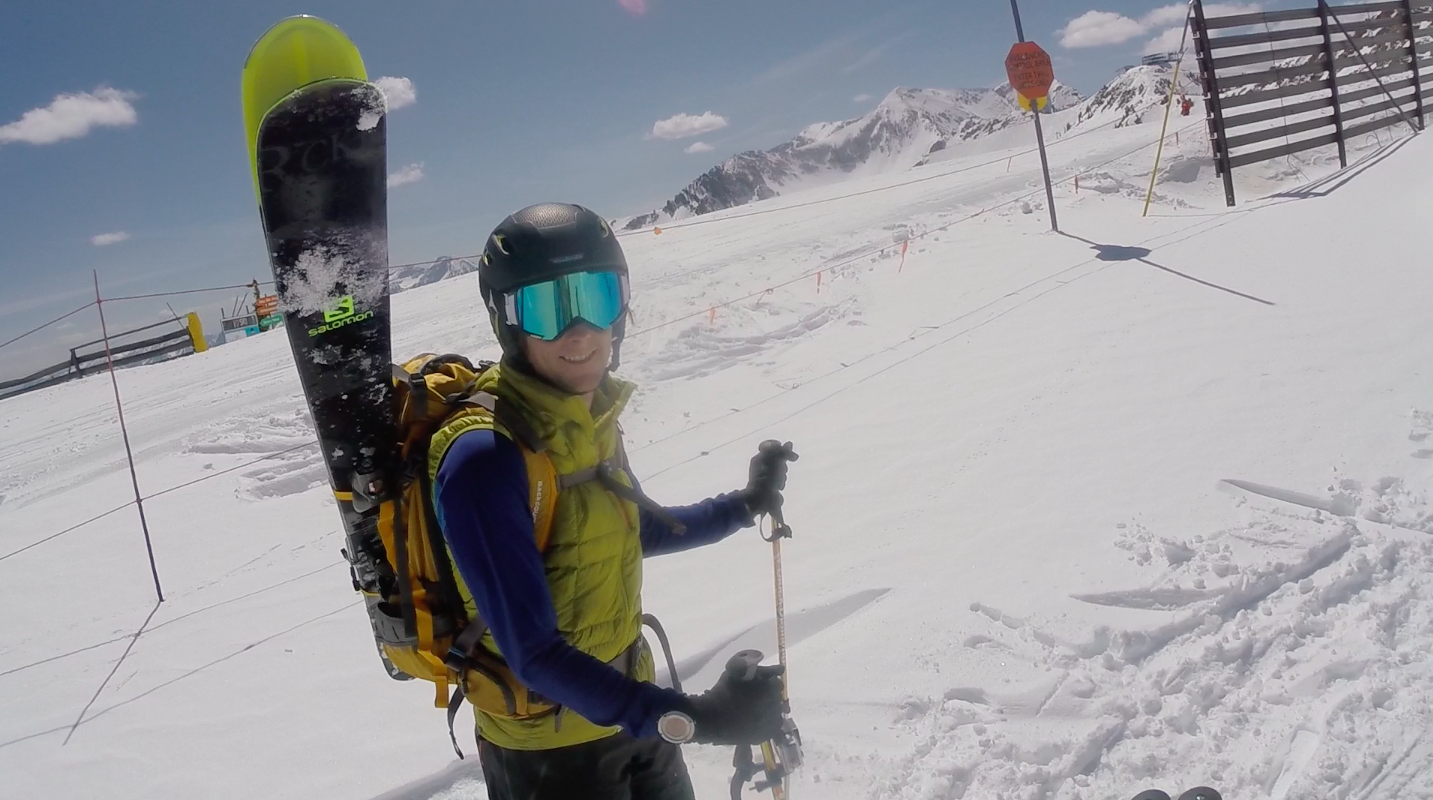 Ski Baldy's Main Chute at Alta Ski Area