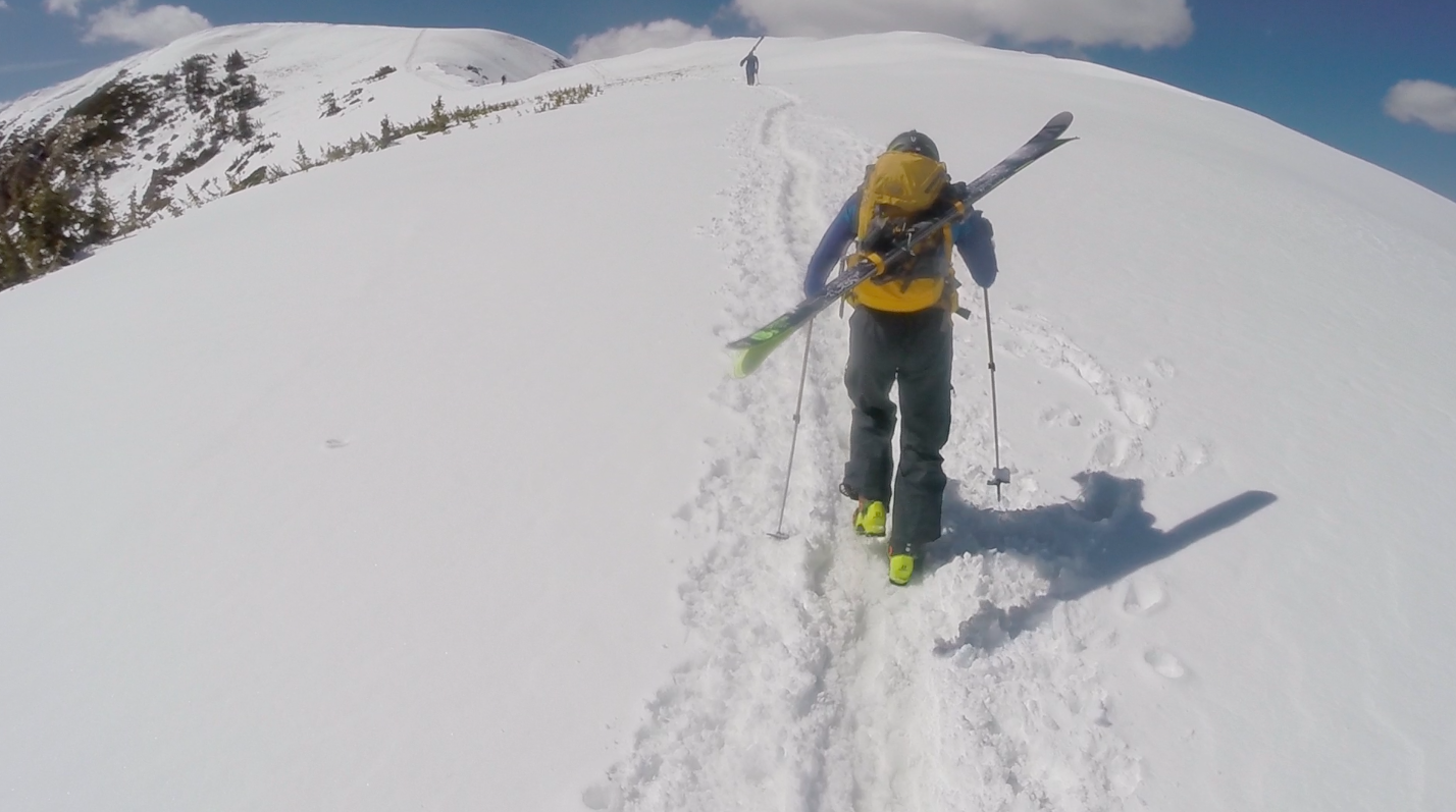 Ski Baldy's Main Chute at Alta Ski Area