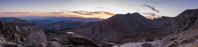 Watch the Sunset from Mt Evans Road