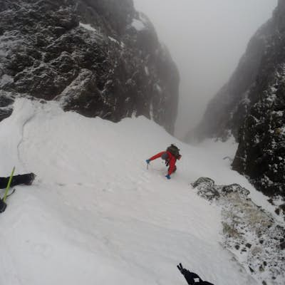 Winter Climbing Mount Arrowsmith 