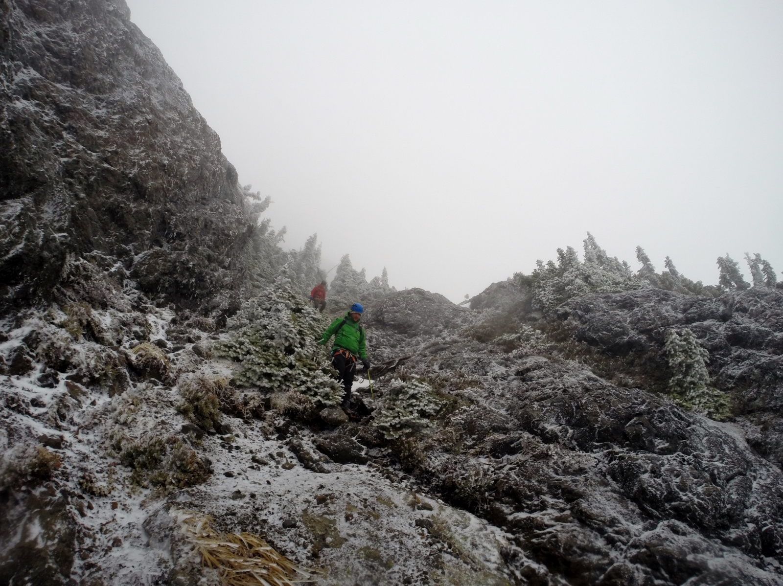 Winter Climbing Mount Arrowsmith 