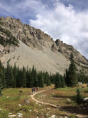 Backpack to Red Deer Lake, CO